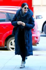 LUCY HALE Out and About in New York 01/20/2020