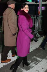 LUCY HALE Out at Times Square in New York 12/31/2019