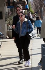 LUCY HALKE Out for Coffee at Alfred Coffee in Studio City 01/11/2020