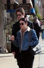 LUCY HALKE Out for Coffee at Alfred Coffee in Studio City 01/11/2020