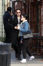 LUCY HALKE Out for Coffee at Alfred Coffee in Studio City 01/11/2020