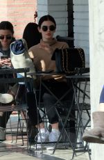 LUCY HALKE Out for Coffee at Alfred Coffee in Studio City 01/11/2020