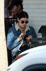 LUCY HALKE Out for Coffee at Alfred Coffee in Studio City 01/11/2020