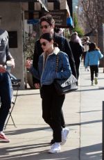 LUCY HALKE Out for Coffee at Alfred Coffee in Studio City 01/11/2020