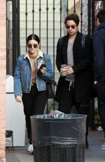 LUCY HALKE Out for Coffee at Alfred Coffee in Studio City 01/11/2020