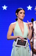 LUCYE HALE and ASHLEIGH MURRAY Speak at 25th Annual Critics Choice Awards in Santa Monica 01/12/2020