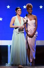 LUCYE HALE and ASHLEIGH MURRAY Speak at 25th Annual Critics Choice Awards in Santa Monica 01/12/2020