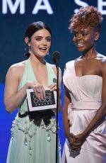 LUCYE HALE and ASHLEIGH MURRAY Speak at 25th Annual Critics Choice Awards in Santa Monica 01/12/2020