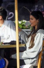 MADISON BEER and Jack Gilinsky Out for Lunch in Los Angeles 01/02/2020