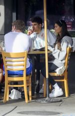 MADISON BEER and Jack Gilinsky Out for Lunch in Los Angeles 01/02/2020