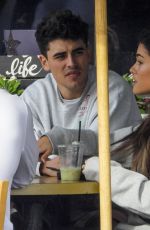 MADISON BEER and Jack Gilinsky Out for Lunch in Los Angeles 01/02/2020