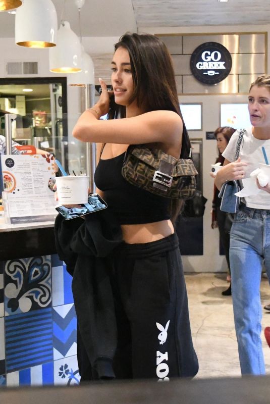 MADISON BEER at Go Greek in Beverly Hills 01/03/2020