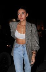 MADISON BEER at Nice Guy in West Hollywood 01/20/2020