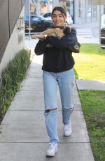MADISON BEER Out with Her Dog in West Hollywood 01/14/2020