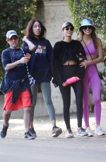 MADISON REED and VICTORIA JUSTICE Out Hiking in Studio City 01/19/2020