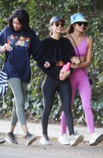 MADISON REED and VICTORIA JUSTICE Out Hiking in Studio City 01/19/2020