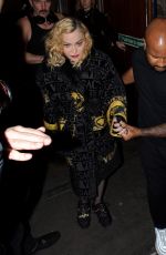 MADONNA Leaves the Madame X Tour at the London Palladium 01/29/2020