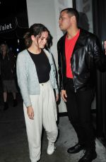 MAIA MITCHELL and Rudy Mancuso at Catch LA in West Hollywood 01/12/2020
