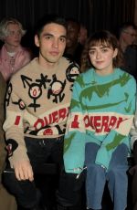 MAISIE WILLIAMS at Charles Jeffrey Loverboy Show at London Fashion Week 01/04/2020