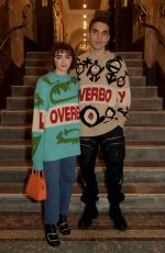 MAISIE WILLIAMS at Charles Jeffrey Loverboy Show at London Fashion Week 01/04/2020