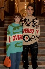 MAISIE WILLIAMS at Charles Jeffrey Loverboy Show at London Fashion Week 01/04/2020