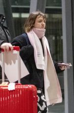 MAISIE WILLIAMS at Heathrow Airport in London 01/30/2020