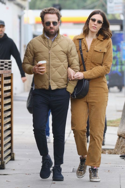 MANDY MOORE and Taylor Goldsmith Out in Los Feliz 01/02/2020