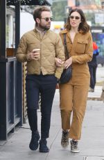MANDY MOORE and Taylor Goldsmith Out in Los Feliz 01/02/2020