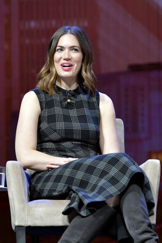 MANDY MOORE at Consumer Electronics Show 2020 in Las Vegas 01/08/2020