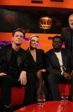 MARGOT ROBBIE at Graham Norton Show in London 01/30/2020