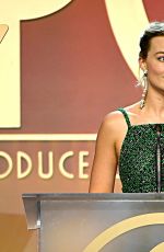 MARGOT ROBBIE at Producers Guild Awards 2020 in Los Angeles 01/18/2020