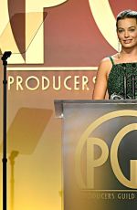 MARGOT ROBBIE at Producers Guild Awards 2020 in Los Angeles 01/18/2020