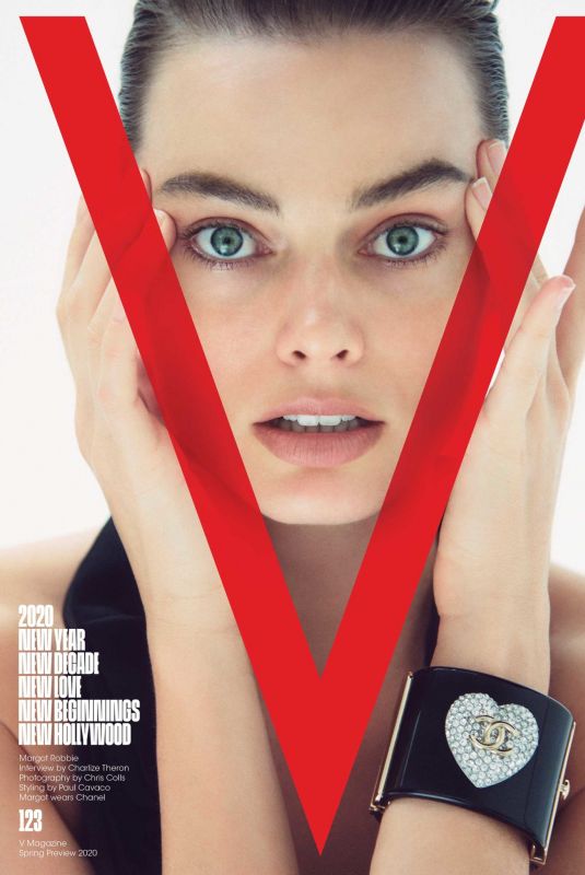 MARGOT ROBBIE for V Magazine, #123 Spring 2020 Preview