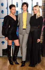 MARGOT ROBBIE, JURNEE SMOLLET-BELL and MARY ELIZABETH WINSTEAD at Birds of Prey Photocall at Harley Quinns Pop-up Roller Disco in London 01/28/2020