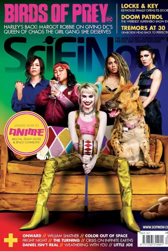 MARGOT ROBBIE on the Cover of Sci Fi Now, Magazine 2020