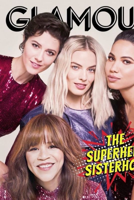 MARGOT ROBBIE, ROSIE PEREZ, JURNEE SMOLLETT-BELL and MARY ELIZABETH WINSTEAD for Glamour Magazine, UK January 2020