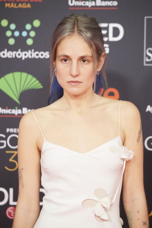 MARIA ESCARMIENTO at 34th Goya Cinema Awards 2020 in Madrid 01/25/2020
