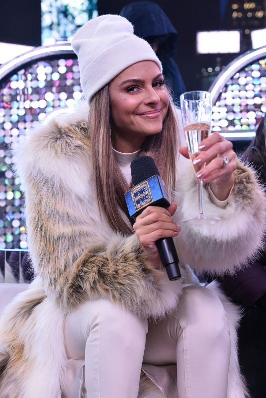 MARIA MENOUNOS at Fox’s New Year’s Eve Celebration in New York 12/31/2019