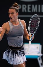 MARIA SAKKARI at 2020 Brisbane International WTA Premier Tennis Tournament 01/07/2020