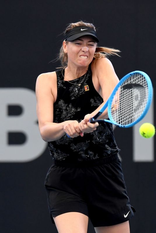 MARIA SHARAPOVA at 2020 Brisbane International Previews 01/01/2020