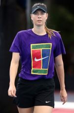 MARIA SHARAPOVA at 2020 Brisbane International Previews 01/03/2020