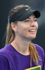 MARIA SHARAPOVA at 2020 Brisbane International Previews 01/03/2020