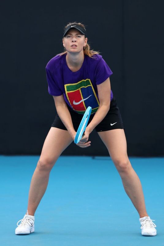 MARIA SHARAPOVA at 2020 Brisbane International Previews 01/03/2020