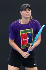 MARIA SHARAPOVA at 2020 Brisbane International Previews 01/03/2020