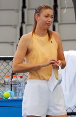 MARIA SHARAPOVA at 2020 Brisbane International Previews 12/31/2019