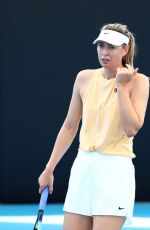 MARIA SHARAPOVA at 2020 Brisbane International Previews 12/31/2019