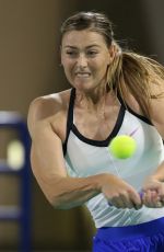 MARIA SHARAPOVA at Mubadala World Tennis Championship in Abu Dhabi 12/19/2019