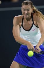 MARIA SHARAPOVA at Mubadala World Tennis Championship in Abu Dhabi 12/19/2019