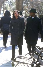 MARISKA HARGITAY on the Set of Law and Erder: Special Victims Unit 01/23/2020
