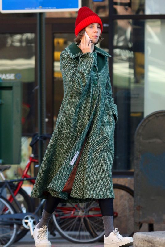 MAYA HAWKE Leaves a Gym in New York 01/22/2020